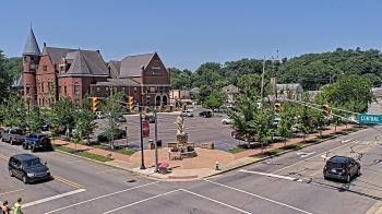 Weather camera view of City of Connersville.