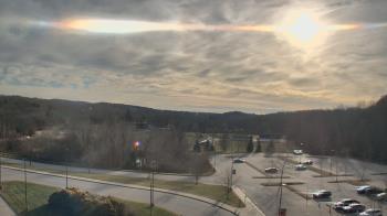 Weather camera view of Plainfield High School.