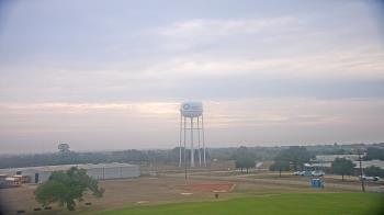 Weather camera view of Cuero ISD.