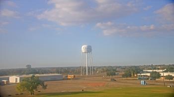 Weather camera view of Cuero ISD.