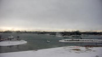 Weather camera view of Three Oaks Recreation Area.