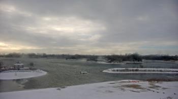 Weather camera view of Three Oaks Recreation Area.