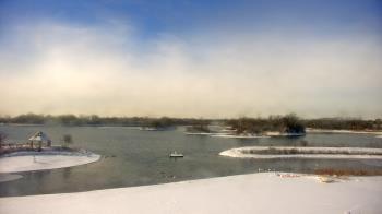 Weather camera view of Three Oaks Recreation Area.