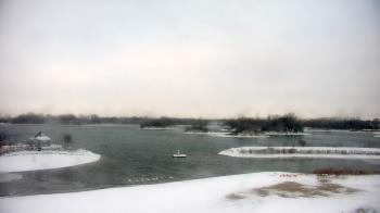 Weather camera view of Three Oaks Recreation Area.