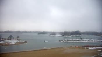 Weather camera view of Three Oaks Recreation Area.