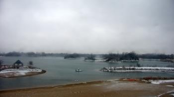 Weather camera view of Three Oaks Recreation Area.