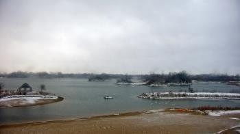 Weather camera view of Three Oaks Recreation Area.