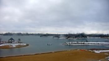 Weather camera view of Three Oaks Recreation Area.