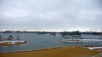 Weather camera view of Three Oaks Recreation Area.