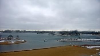 Weather camera view of Three Oaks Recreation Area.