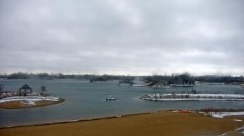 Weather camera view of Three Oaks Recreation Area.