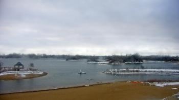 Weather camera view of Three Oaks Recreation Area.