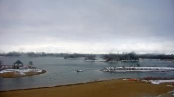 Weather camera view of Three Oaks Recreation Area.