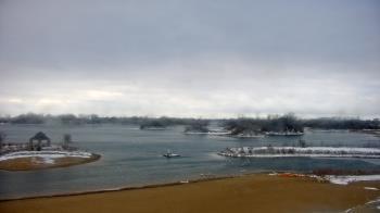 Weather camera view of Three Oaks Recreation Area.