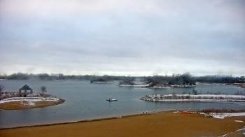 Weather camera view of Three Oaks Recreation Area.