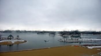 Weather camera view of Three Oaks Recreation Area.