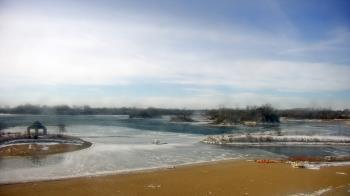 Weather camera view of Three Oaks Recreation Area.