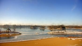 Weather camera view of Three Oaks Recreation Area.