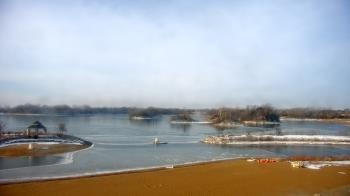 Weather camera view of Three Oaks Recreation Area.