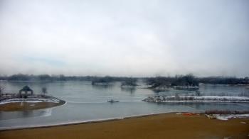 Weather camera view of Three Oaks Recreation Area.