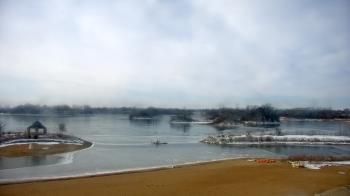 Weather camera view of Three Oaks Recreation Area.