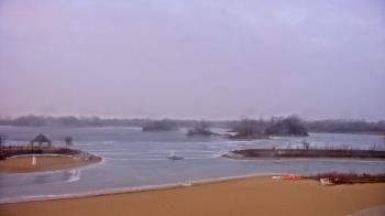 Weather camera view of Three Oaks Recreation Area.