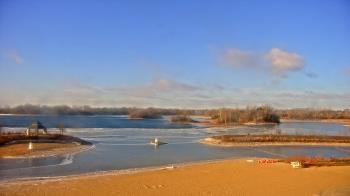 Weather camera view of Three Oaks Recreation Area.