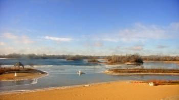 Weather camera view of Three Oaks Recreation Area.