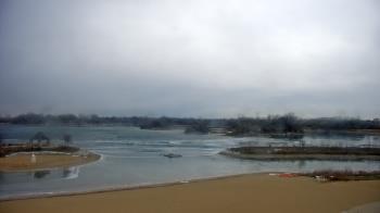 Weather camera view of Three Oaks Recreation Area.