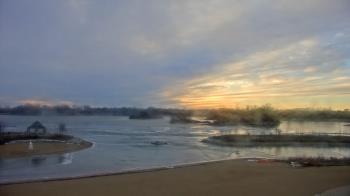 Weather camera view of Three Oaks Recreation Area.