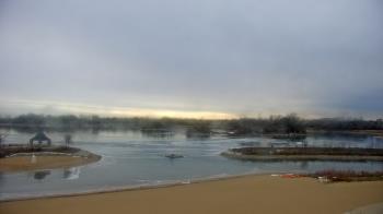 Weather camera view of Three Oaks Recreation Area.