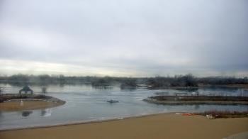 Weather camera view of Three Oaks Recreation Area.