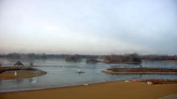 Weather camera view of Three Oaks Recreation Area.