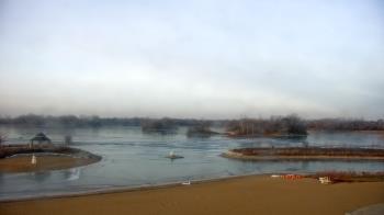 Weather camera view of Three Oaks Recreation Area.