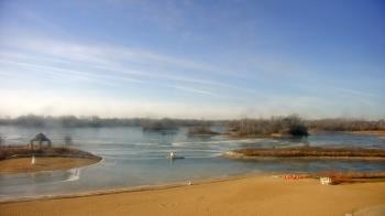 Weather camera view of Three Oaks Recreation Area.