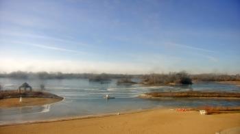 Weather camera view of Three Oaks Recreation Area.
