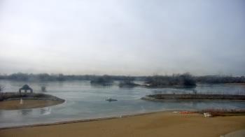 Weather camera view of Three Oaks Recreation Area.