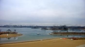 Weather camera view of Three Oaks Recreation Area.