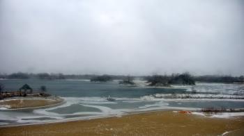 Weather camera view of Three Oaks Recreation Area.