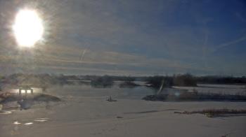 Weather camera view of Three Oaks Recreation Area.