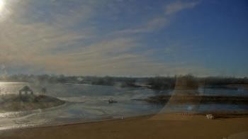 Weather camera view of Three Oaks Recreation Area.