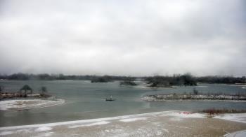 Weather camera view of Three Oaks Recreation Area.