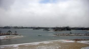 Weather camera view of Three Oaks Recreation Area.