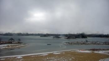 Weather camera view of Three Oaks Recreation Area.