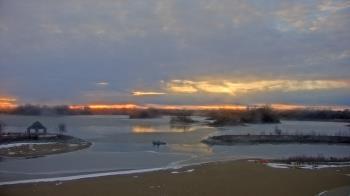 Weather camera view of Three Oaks Recreation Area.