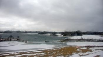 Weather camera view of Three Oaks Recreation Area.