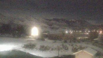 Weather camera view of United Methodist Church.