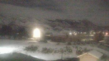 Weather camera view of United Methodist Church.