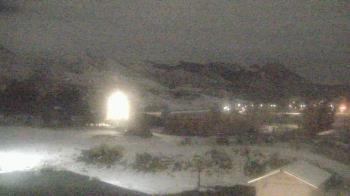 Weather camera view of United Methodist Church.