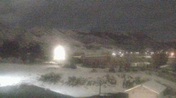 Weather camera view of United Methodist Church.